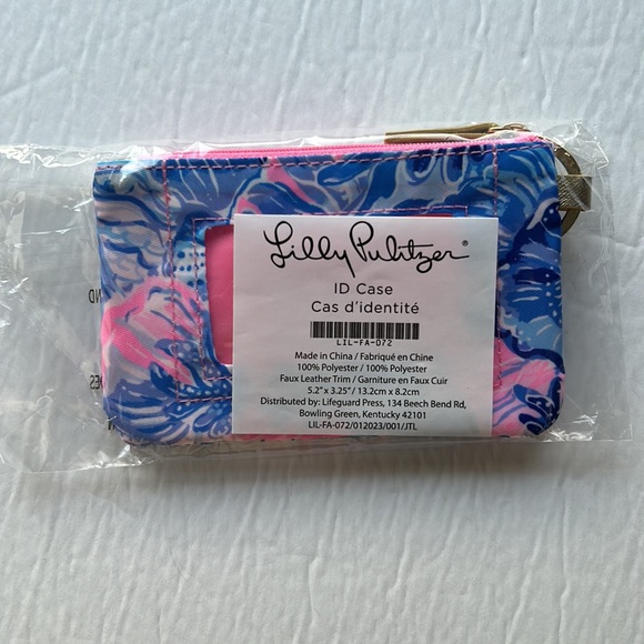 Lily Pulitzer ID Case / Card Holder / Key Ring BNIP - Picture 2 of 5